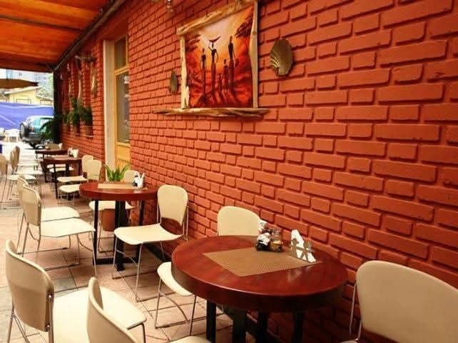 Brick Terrace Seating